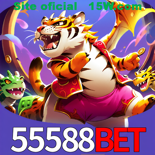 Imagem promocional da 55588Bet mostrando a plataforma e suas vantagens